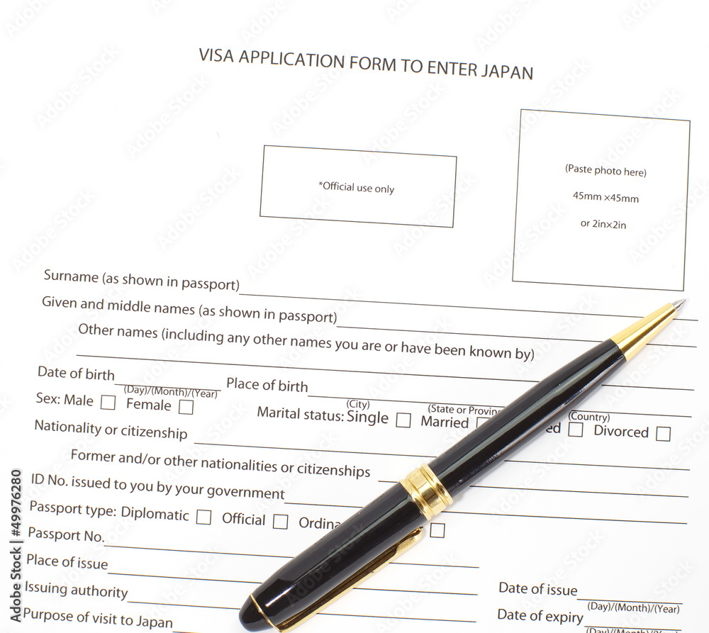 Filling visa Filling visa