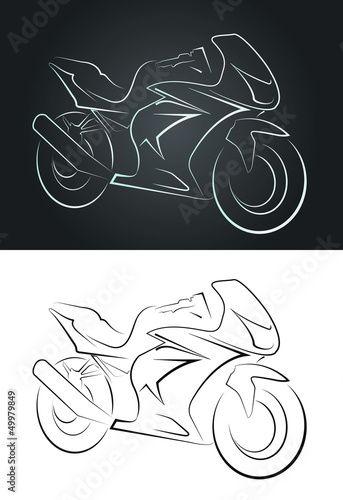 Tracé moto