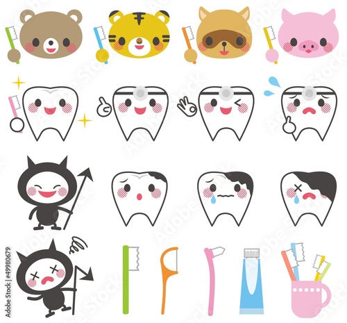 歯科　イラスト