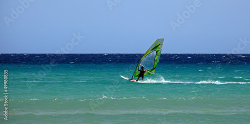 windsurf et grand bleu