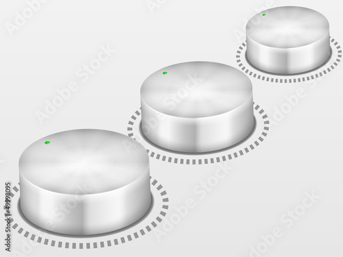 volume knobs