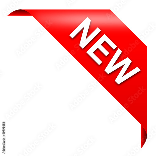 NEW, vector label