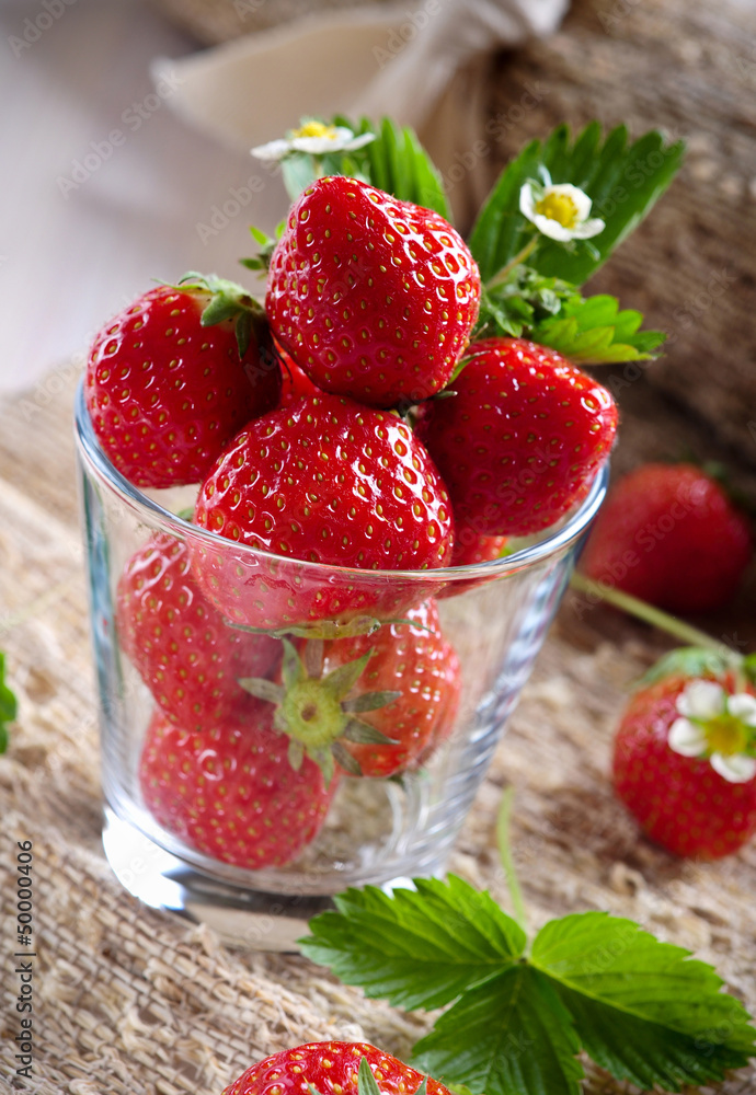 frische erdbeeren im glas frische erdbeeren im glas