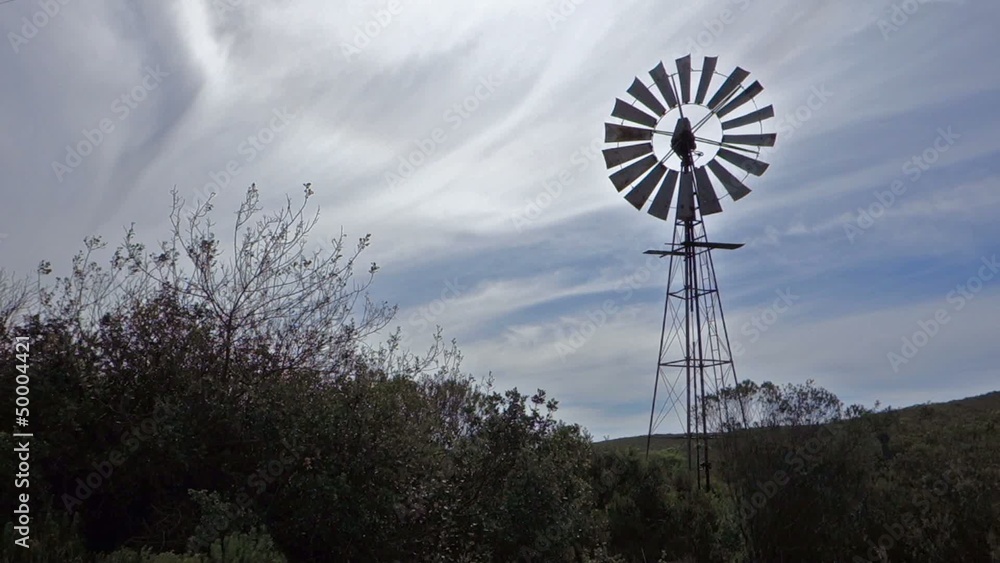 Windmill - southern style to pump up water Windmill - southern style to pump up water
