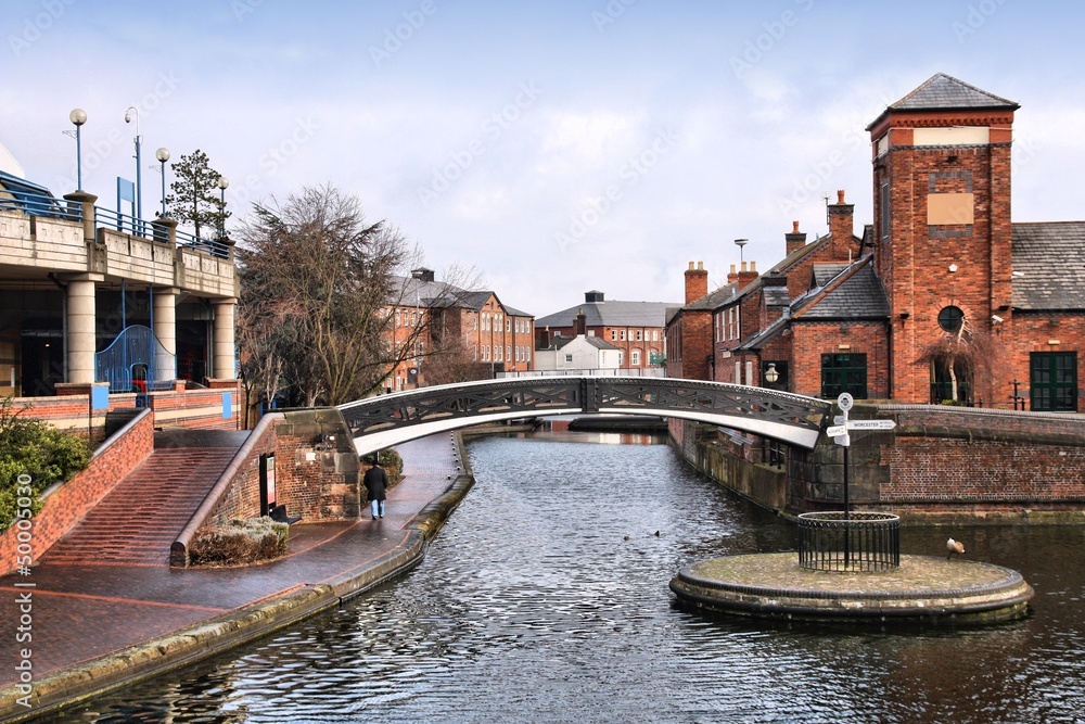 Birmingham, UK - water canals