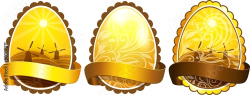 Easter egg yellow