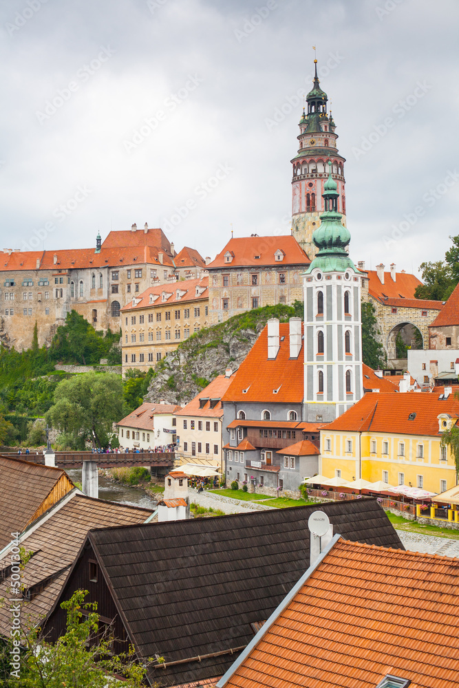 Cesky Krumlov, Czech Republic. World Heritage Site by UNESCO.