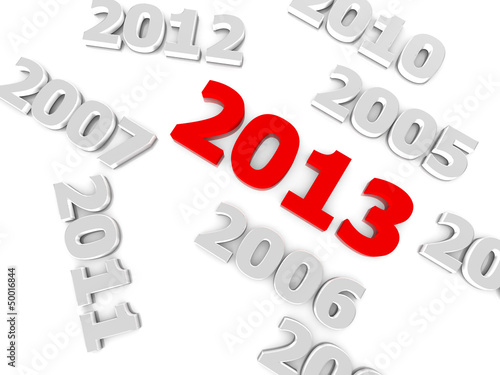 New year 2013 and the old years