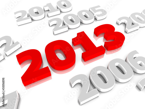 New year 2013 and the old years
