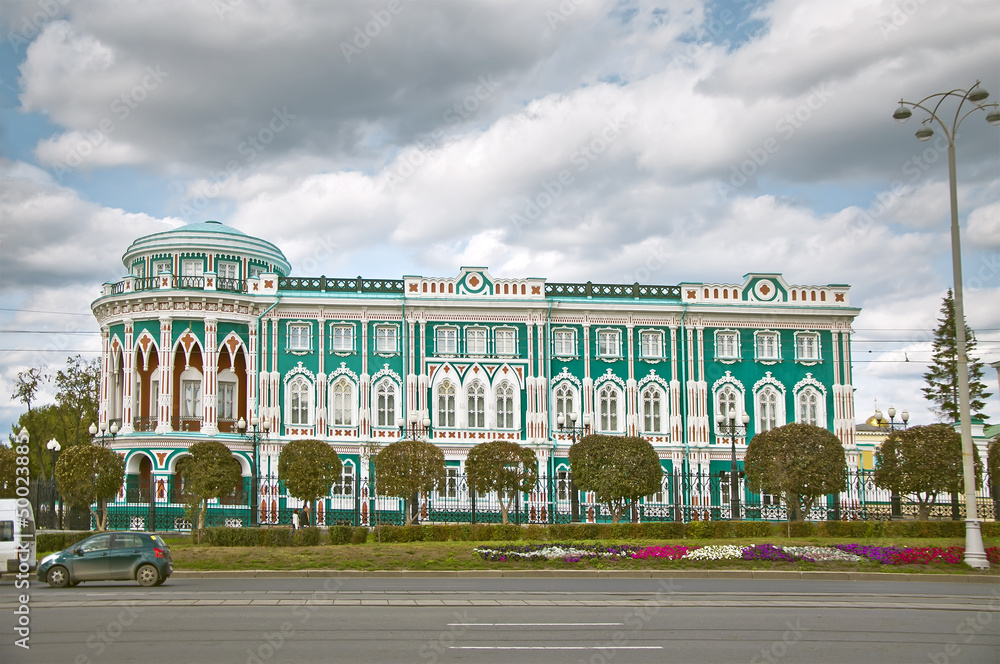 Fototapeta premium Дом Н.И. Севастьянова (Дом Союзов), Екатеринбург