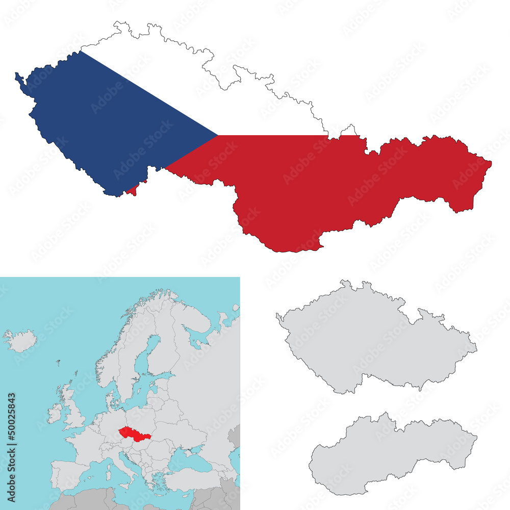 Obraz premium Czechoslovakia