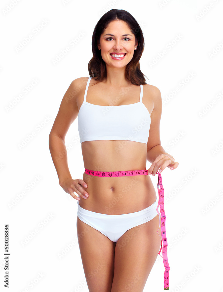 Obraz premium Young beautiful fitness woman.