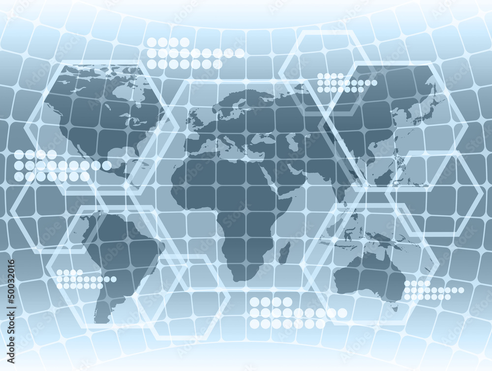 Computer simulation data map