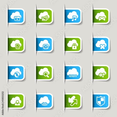 Label - Cloud computing Icons