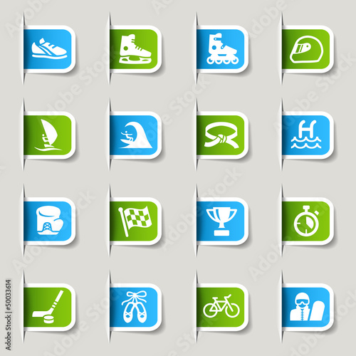 Label - Sport icons