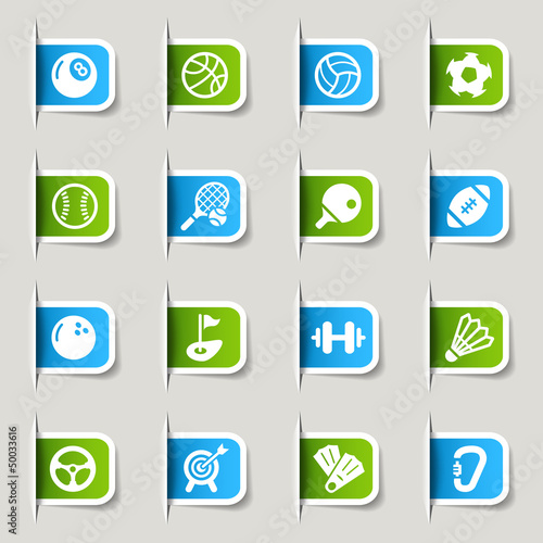 Label - Sport icons