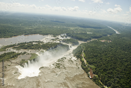 Iguassu Falls Aerial View