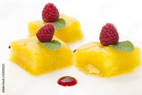 ананасовый десерт