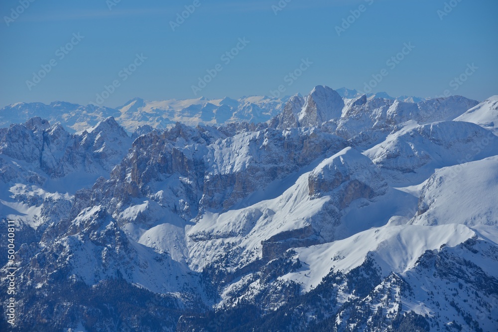 Obraz premium mountain winter nature