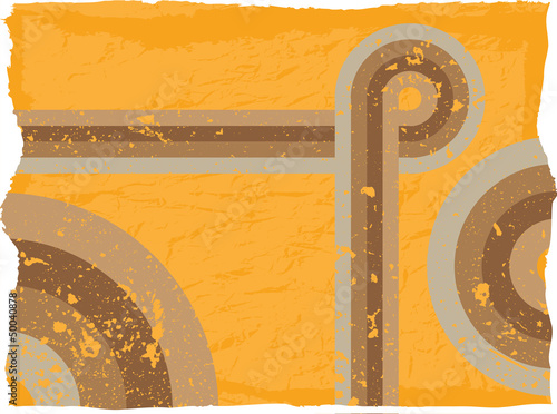 Abstract retro background