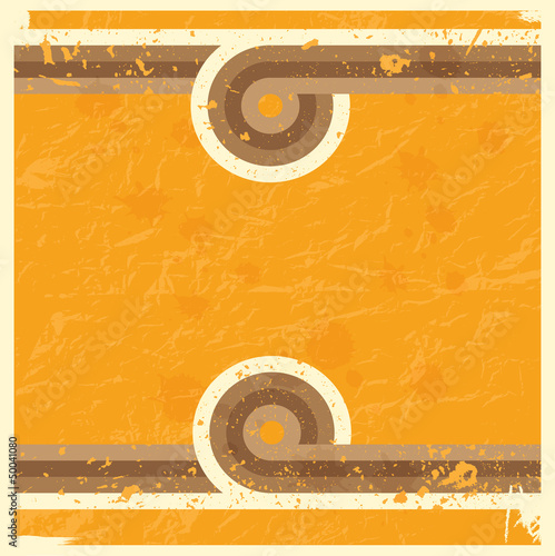 Abstract retro background