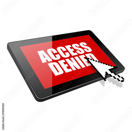 tablet mauszeiger pfeil access denied I