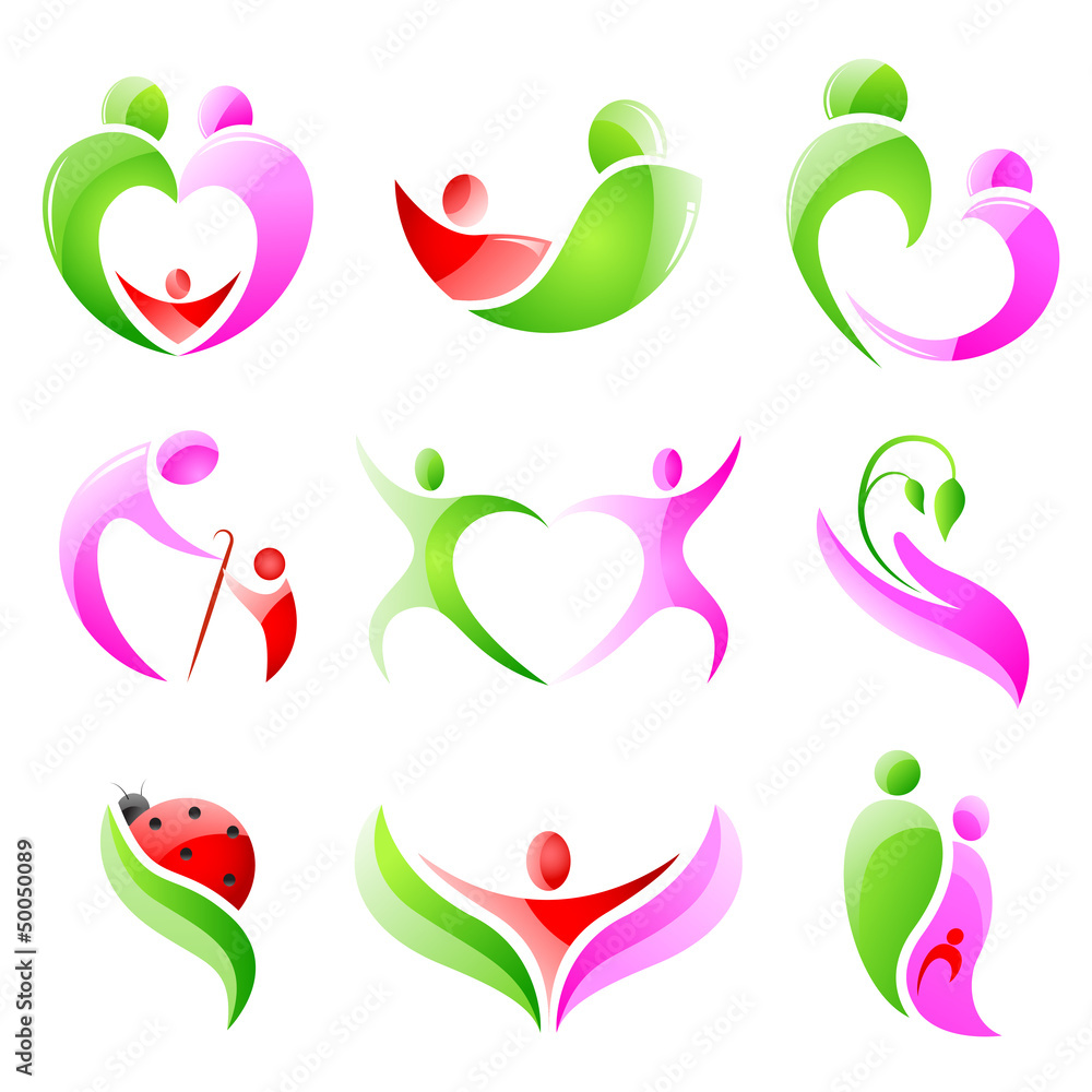 easy to edit vector illustration of family icon easy to edit vector illustration of family icon