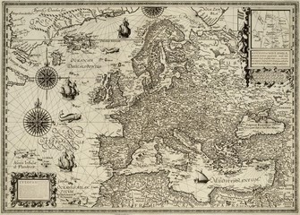 Europe old map