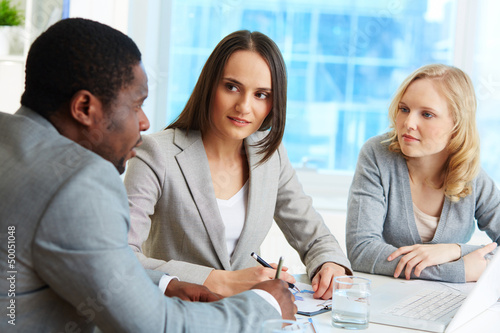 Wallpaper Mural Discussing ideas Torontodigital.ca