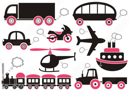 Transport icons