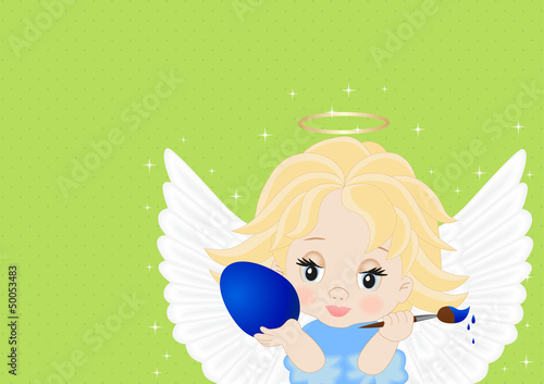 greeting card for Easter