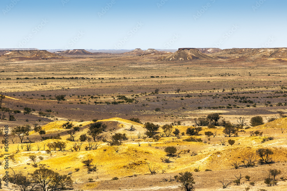 Naklejka premium Breakaways Coober Pedy