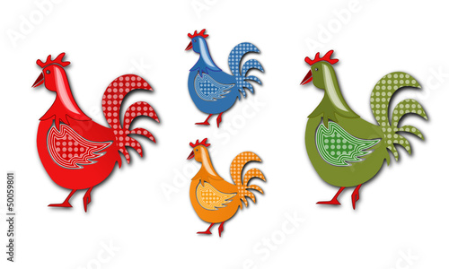 jolies poules
