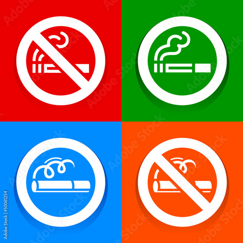 Stickers multicolored - No smoking area sign Free Download Stickers multicolored - No smoking area sign - GFXLoad