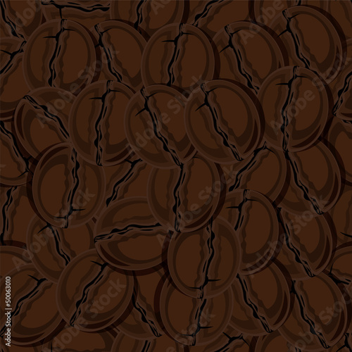 Seamless. coffee beans