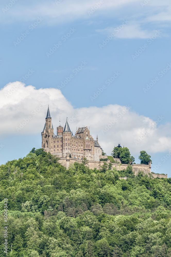 Hohenzollern Castle in Baden-Wurttemberg, Germany