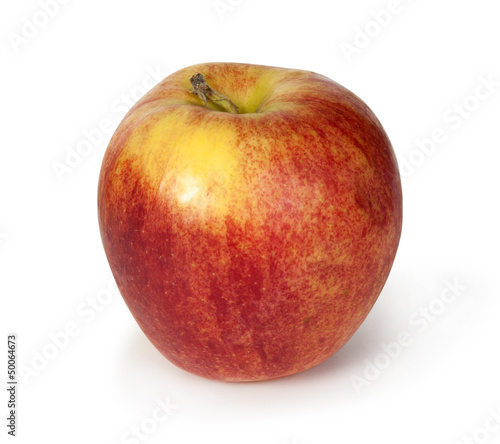 yellow apple Isolated on white background
