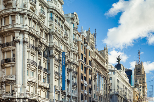 Obraz na płótnie Gran Via w salonie