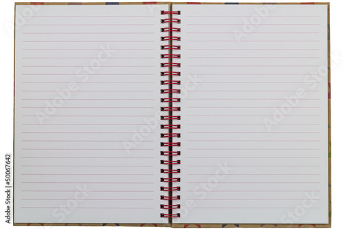 Wallpaper Mural leeres Ringheft lineatur Torontodigital.ca