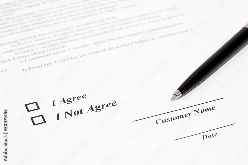 Sign document Sign document
