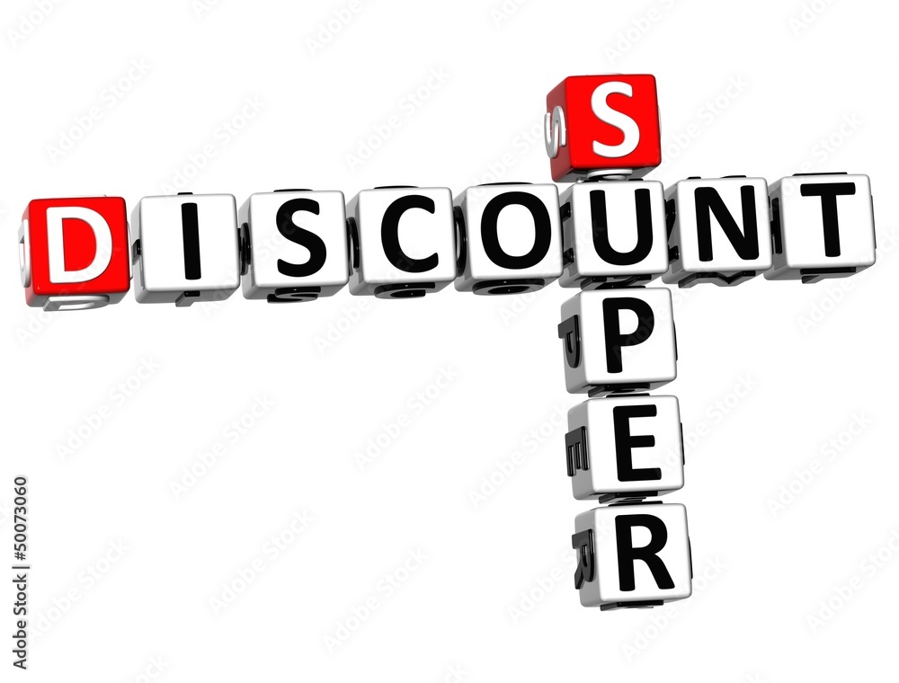 3D Super Discount Crossword 3D Super Discount Crossword