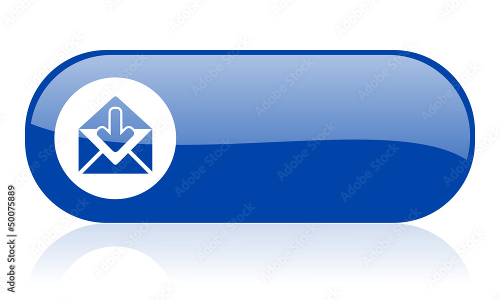 mail blue web glossy icon mail mail blue web glossy icon mail