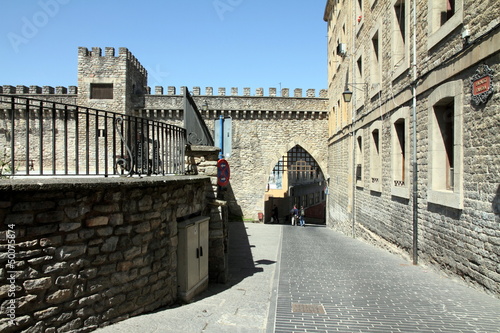 Vitoria old walls, Medieval quarter,Alava,Spain photo