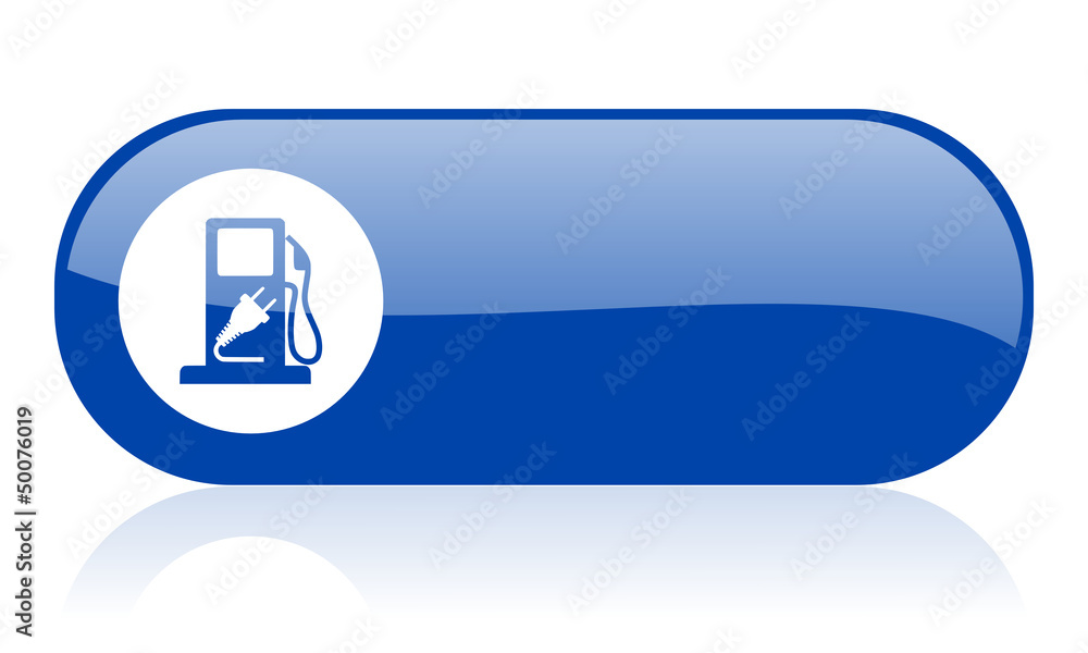 fuel blue web glossy icon fuel blue web glossy icon