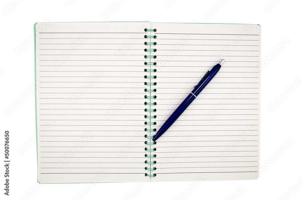 notebook with pen notebook with pen