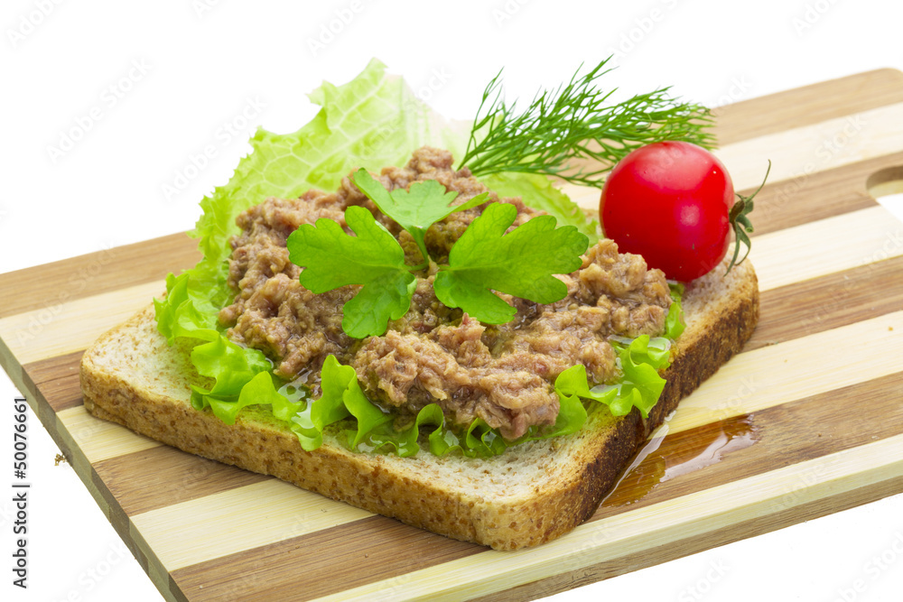 Sandwich with Tuna Sandwich with Tuna