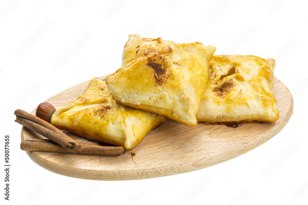 Patty with apple and cinnamon Patty with apple and cinnamon