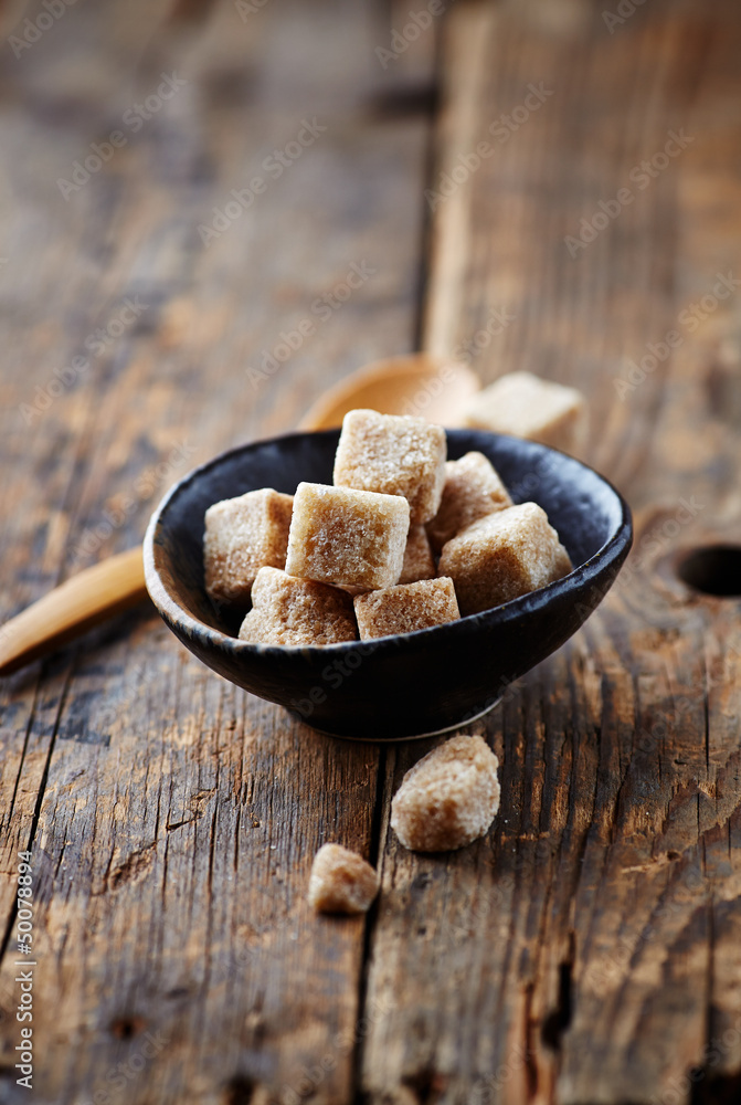 Fototapeta premium Brown Sugar Cubes