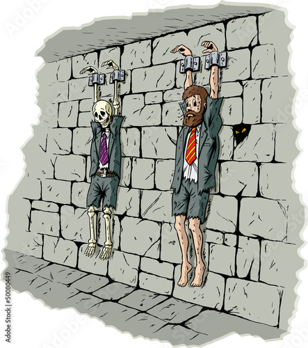 Sad business prisoner