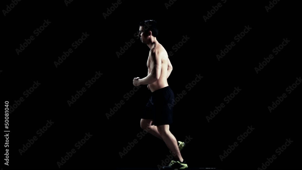 Running Man Slow Motion Running Man Slow Motion